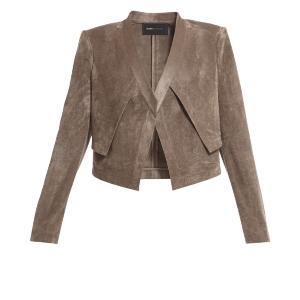 NWT BCBG “ Luke” suede jacket